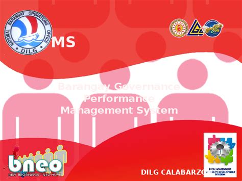 Ppt Barangay Governance Performance Management System