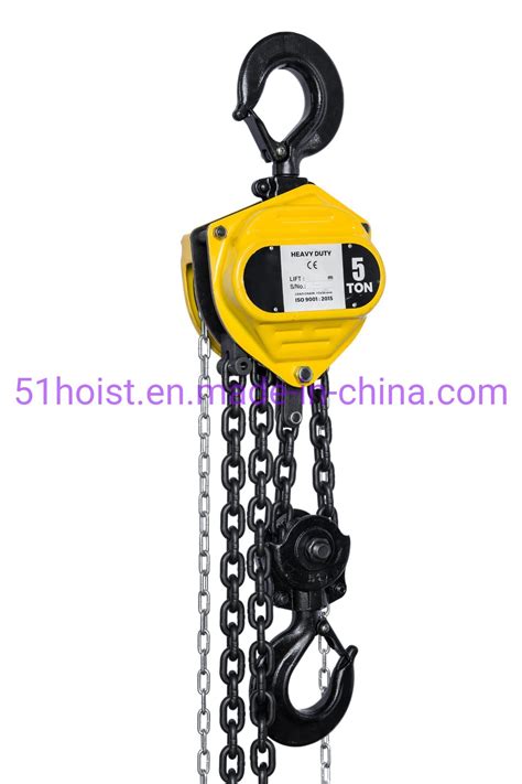 Ton Chain Block Ratchet Manual Chain Hoist Ton Chain Block And