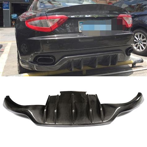 Fits Maserati Granturismo 2006 14 Rear Bumper Diffuser Bar Lip Bodykit