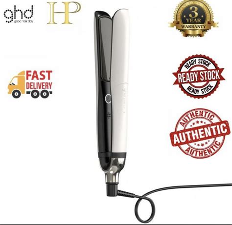 GHD PLATINUM+ HAIR STRAIGHTENER IN WHITE READY STOCK 100% authentic 3 years warranty | Lazada