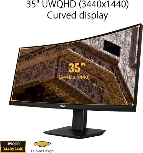 مشخصات مانیتور ایسوس گیمینگ Asus TUF Gaming VG35VQ 35 Curved HDR