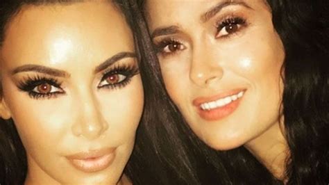 Kim Kardashian Rinde Homenaje A Salma Hayek Con Atrevido Disfraz De