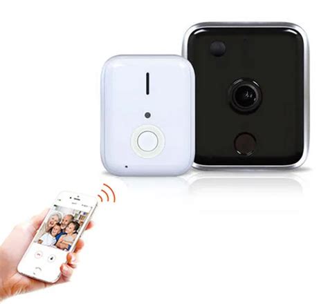 Motion Detection Remote Unlock Wireless WiFi Video Doorbell Camera For Apartment,Child Motion ...