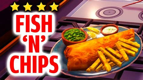 How To Make Fish N Chips Recipe Disney Dreamlight Valley ⭐⭐⭐⭐meal