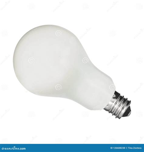 Light Bulb Isolated Stock Photo Image Of Intelligence