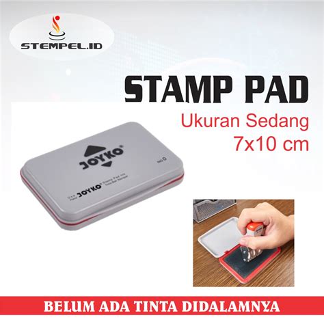 Jual Stamp Pad Bak Tinta Stempel Bantalan Tinta Stempel Bak Stempel