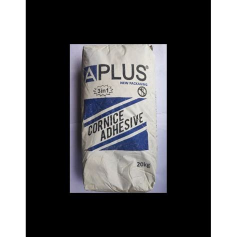 Jual Semen A Plus Cornice Adhesive Ukuran 20 Kg Indonesia Shopee Indonesia