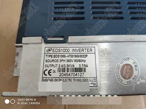 1PC Used Inverter EDS1000 4T0015G 0022P 380V 1 5 2 2KW EBay