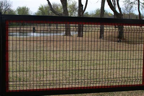 Black Hog Wire Fence Panel Customerrilly