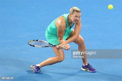 Kaia Kanepi Of Estonia Plays A Backhand In Her Match Against Ana News Photo Getty Images