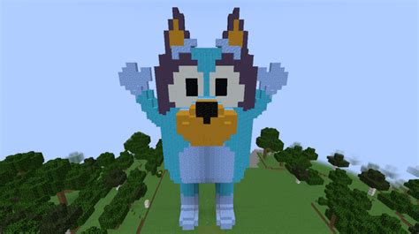 Bluey Fs Minecraft Skin