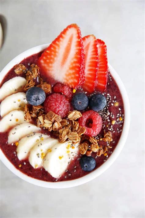 Acai Smoothie Bowl Vegan And Gluten Free Lexis Clean Kitchen