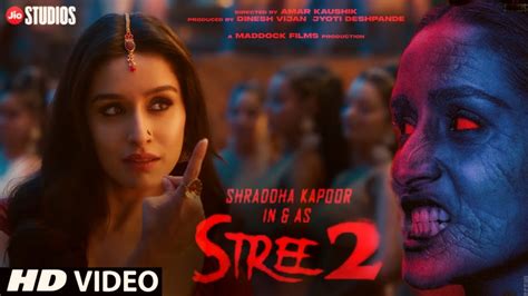 Stree Movie Teaser Shraddha Kapoor Munjya Stree Official