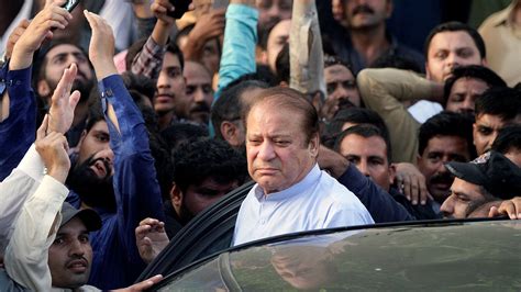 Libertad Para El Ex Primer Ministro Nawaz Sharif Mientras Se Revisa Su