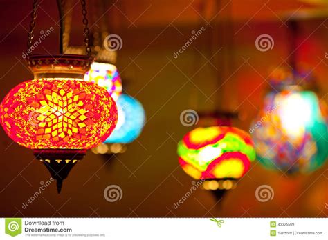 Colorful Lantern Lamps Stock Image Image Of Lanterns 43325509