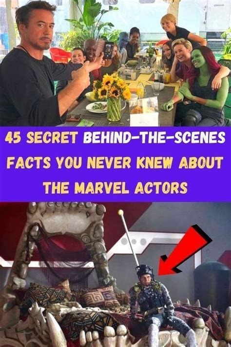 45 Secret Behind The Scenes Facts You Never Knew About The Marvel Actors Artofit