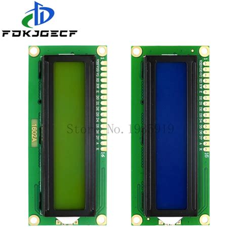 Lcd V Module Blue Green Screen X Character Lcd Display