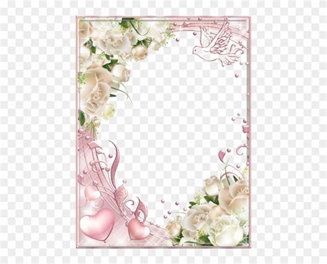 Pink Wedding Borders And Frames