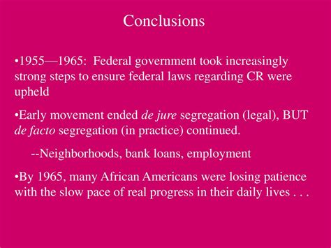 The Struggle For Civil Rights Ppt Download