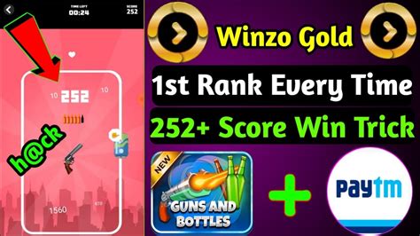 Winzo Gold Latest Mod Apk Winzo Gold Guns And Bottles Game Win