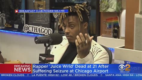 TMZ: Rapper ‘Juice Wrld’ Dead At 21 After Suffering Seizure At Chicago ...