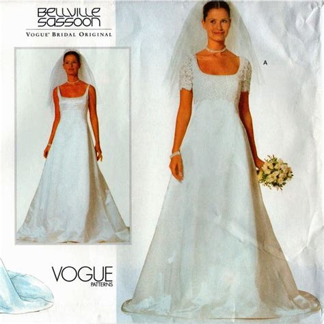 Vogue Bridal Gown Etsy