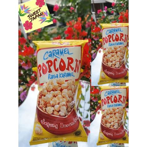 Jual OISHI POPCORN CARAMEL 20 GRAM ISI 10 BUNGKUS Shopee Indonesia