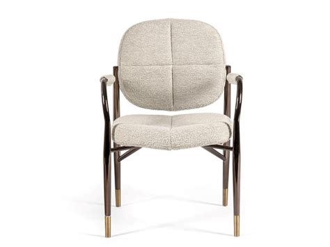 FYRA Fabric Chair With Armrests By HESSENTIA Cornelio Cappellini