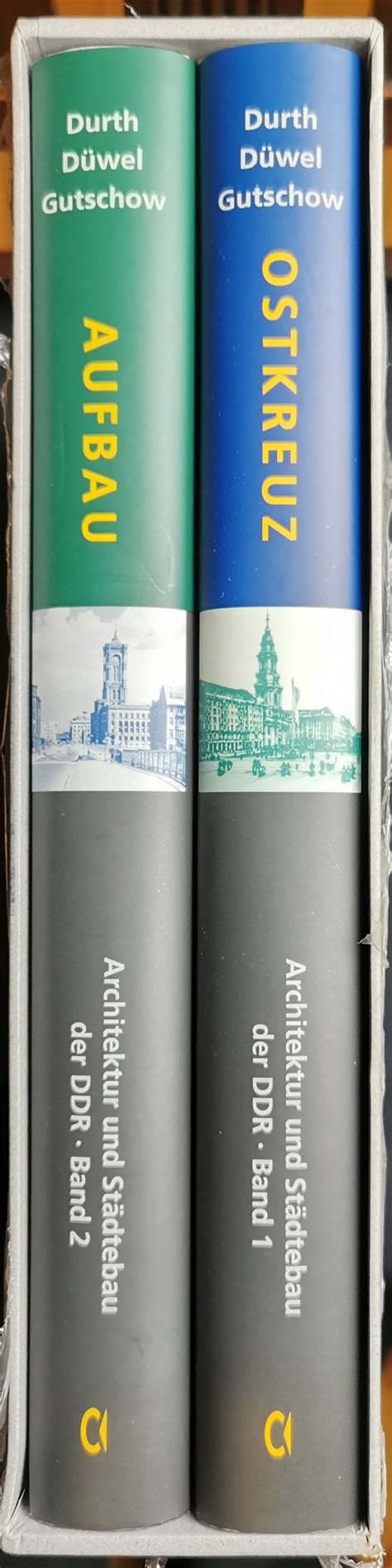 Architektur und Städtebau der DDR 2 Bände Band 1 Ostkreuz Personen