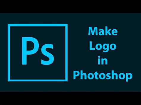 How To Make Logo In Photoshop CC Sample 2 Photoshop Tutorial YouTube