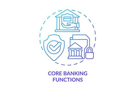 Core Banking Functions Icon Core Banking Banking Core