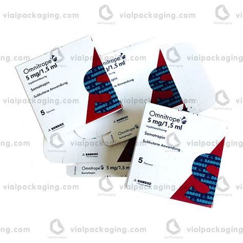 Vphpb 12 Hgh Fragment Packing 10ml Vial Box Vial Packaging