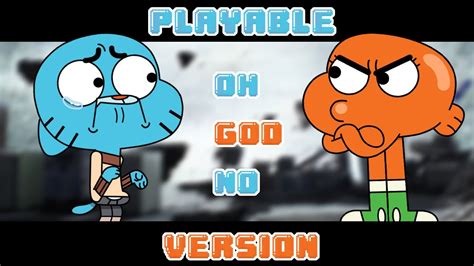 Friday Night Funkin Vs Oh God No Gumball Vs Darwin Fnfmodhard