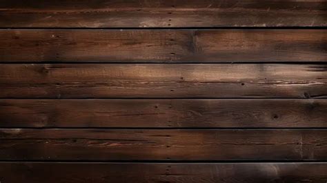 Texture Of Aged Wooden Boards With Dark Horizontal Arrangement