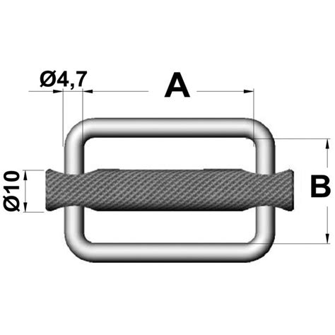 Osculati Boucle Inox Haute R Sistance Pour Sangle Bateau