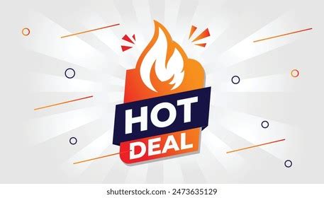 Hot Deal Icon Stock Vectors And Vector Art Shutterstock