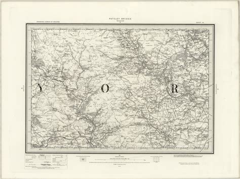 61 Pateley Bridge (Outline) : Ordnance Survey Office : Free Download ...