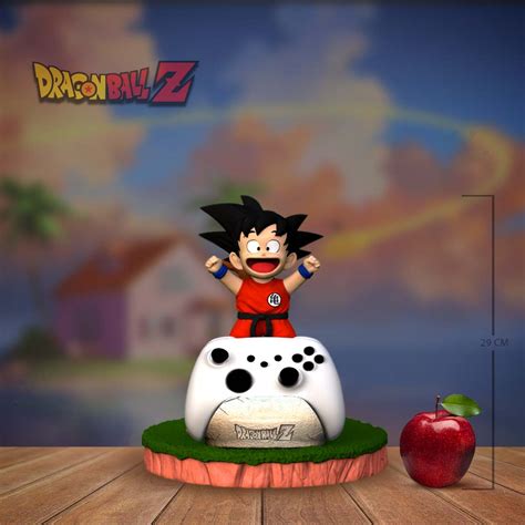 Stl File Goku Con Shenlong Soporte Joystick Joystick Holder