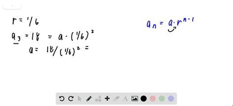 The first term of a geometric series is 18 and the sum to infinity is ...
