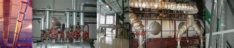Покрытие теплоизоляции инженерных систем