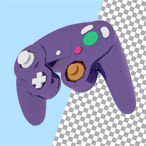 Gamepad Controlador De Juego Icono Aislado D Render Ilustraci N