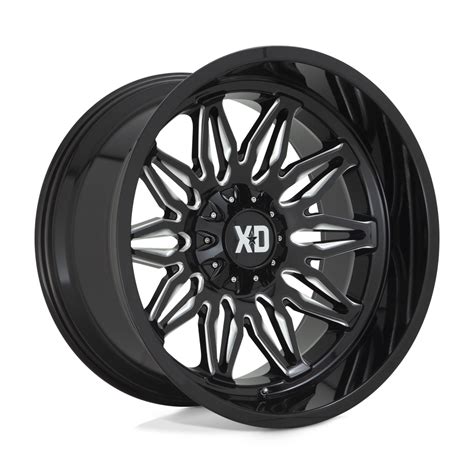 Xd Gloss Black Milled 22x10 Boltage 6x1356x1397 Offset 18 Jante Roue Mag Wheel