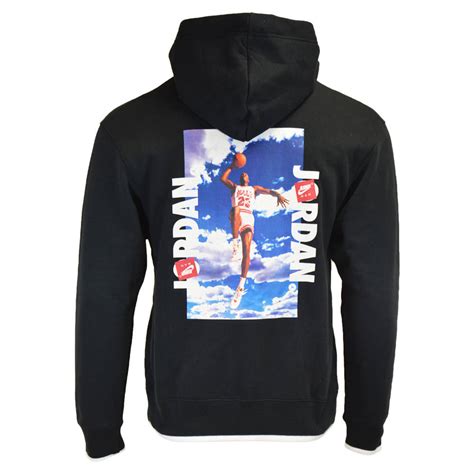 Bluza Z Kapturem Air Jordan Jumpman Classics Fleece Czarna Cv