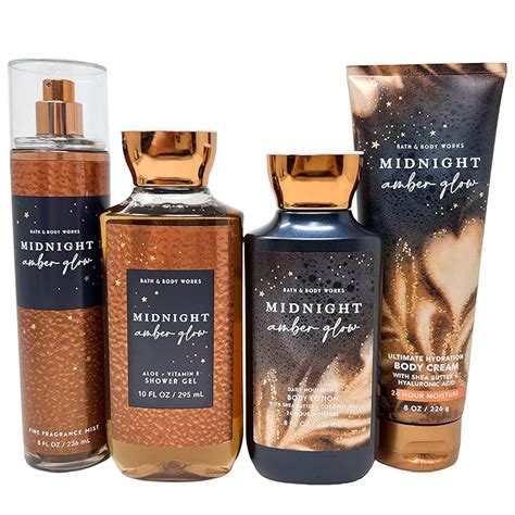 Midnight Amber Glow T Set Includes Fine Fragrance