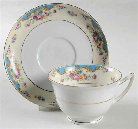 EPI12 Footed Cup Saucer Set By Epiag Replacements Ltd