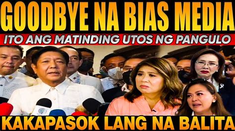 KAKAPASOK LANG GRABE Si PBBM Lang NAKAKAGAWA NITO BIAS MEDIA NATAMEME