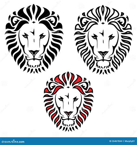 Easy Lion Stencil