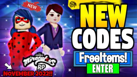 SALE UPDATE ALL NEW WORKING MIRACULOUS RP CODES ROBLOX