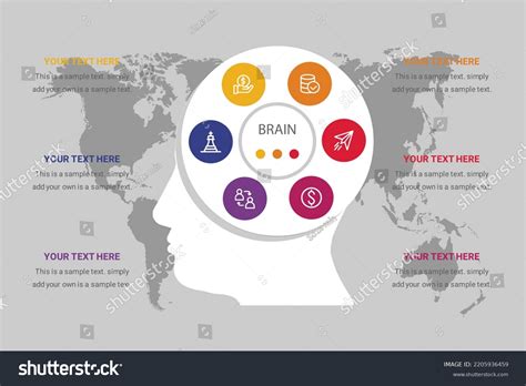 Left Right Human Brain Concept Logic Stock Vector (Royalty Free ...