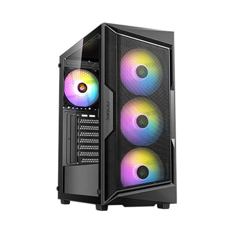 Antec AX61 Elite ARGB Tempered Glass Mid Tower ATX Case Black AX61